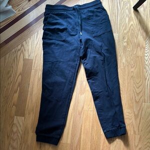32 degrees cool - Black Twill Relaxed Fit Joggers